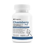 Trexgenics CHASTEBERRY PLUS Women's health formula with Chasteberry, Ashwagandha & Shatavari (60 Vcaps) (Pack of 1)