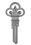 Lucky Line Skeleton Forged Shapes, House Blank, 1 Key (B303K), Kwikset KW1/11