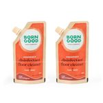 Born Good Plant Based Turkish Applewood Fragrance Concentrated Disinfectant Floor and Surface Cleaner Liquid, Makes 1L, Eco-Friendly - 50 ml Each (Pack of 2)