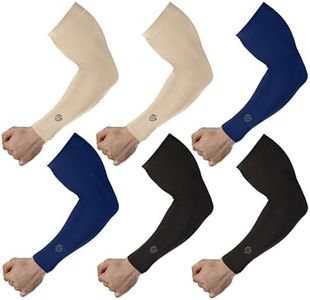 SHINYMOD Arm Sleeves for Men & Women UV Sun Protect Tattoo Cover Cooling Sleeve