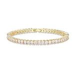 PAVOI 14K Gold Plated Princes Cut C