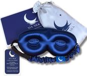 Sia Silk Sleep Mask with Eye Cups –