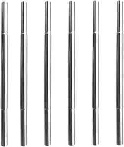 Yomktsvn Golf Club Extender - 0.60in Stainless Steel Golf Club Extenders for DIY Lengthening, Reusable Twice Per Piece, Pack of 6