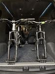 VW Caddy Bike Mount Rail Kit Rack Storage for Van