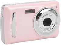 Digital Camera, 2.4 Inch HD Display Screen 16MP Digital Point and Shoot Camera with 16X Zoom, Compact Mini Camera for Kids Teens Beginner for Photography, Video Recording (Pink)