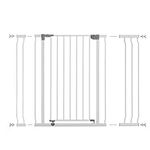 Dreambaby - Pressure Mounted Baby Gate, Auto Close Safety Gate, Fits 29.5-43.5" Wide, 36.5" Tall, Perfect for Babies and Pets - White