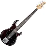 Sterling by Music Man StingRay Ray5 Bass Guitar in Walnut Satin, 5-String