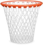 balvi - Basket Wastebasket Quirky Design for Basketball Fans. Made in Very Strong Plastic. White Colour.