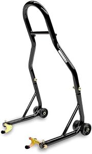 Venom Sport Bike Motorcycle Stand Lift, Rear Wheel Swingarm Spool Stand, 850lbs Capacity Universal Paddock Lift Jack Stand, U Adapter, Compatible With Most Yamaha Honda Kawasaki Suzuki BMW Motorcycles