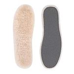 Acdyion Genuine Sheepskin Insoles for Women Men,Extra Thick Fur Comfort Fleece for Winter Shoes and Snow Boots,(UK5.5/ EU39)