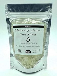 Chios Mastiha Pack 60gr (2.11 oz) Small Tears Gum 100% Pure Mastic Gum From Mastic Growers Fresh