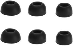 SING F LTD 3 Pairs Ear Tips, Silicone Earbuds Compatible with JBL Tune 230NC TWS T230NC Replacement Earbuds Tips Small/Medium/Large 3 Size, Black