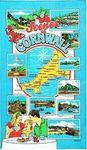 Cornwall Tea Towel Cornish Souvenir