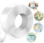 ADVIT™ Premium Double Sided Heavy Duty Adhesive Tape for hanging applications, Photo frames, Key Holders, Car Interiors, Extension Boards, Wall decoration, etc (L: 3m, W: 30mm) (Pack Of 1)