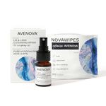 Avenova Eyelid and Lash Cleanser Spray with NovaWipes, Contains Pure Hypochlorous Acid to Give Effective Relief from Irritation, Dry Eyes, Styes and Blepharitis