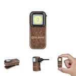 OLIGHT Oclip 300 lumens EDC Clip Magnetic Mini Flashlight, Rechargeable Pocket Light, Easy to Attach and Clip-on for Hiking, Photo Fill Light, Cycling, Reading(Cu)