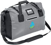 Skog Å Kust DuffelSåk Waterproof Duffle Dry Bags 40 & 60 Liter Sizes, GN-KM7U-KQD2, Gray, 60L