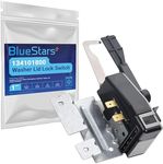 BlueStars Upgraded 134101800 Washer Lid Lock Switch Replacement Part - Compatible with Frigidaire Electrolux Washers - Replaces 131595100 131675600 PS648775 AP2108159