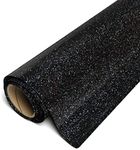 Siser Glitter HTV 12"x3ft Roll (Black) Iron on Heat Transfer Vinyl