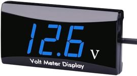 DC 12V Car Digital Voltmeter Gauge 