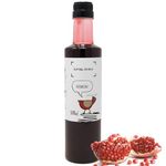 Social Syryp Cordial Mixer - 500mL (16.9 oz) | Bar Syrup for The Master Mixologist, Free Recipe E-Book, Impress Your Guests with A Tom Collins Cocktail, Product of Canada (Grenadine)