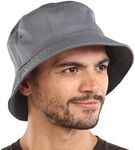 Summer Bucket Hat for Women - Fisherman Hat - Beach Bucket Hats for Men - Women's Summer Hat - Bucket Sun Hats for Protection Dark Gray