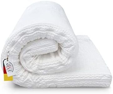 viscoelastische Comfort Matratzenauflage RG 55 Visco-Topper 8cm hoch 160x190cm Weiß