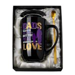 Dad Gifts - Birthday Gifts for Dad - Father's Day Gifts - Dad Birthday Gifts - Unique Birthday Christmas Gift Ideas for Dad, Father, Husband, Grandpa, Grandfather - Dad Large Porcelain Coffee Mug 18oz