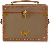 WOLF Ida Trunk Jewelry Box, Khaki -