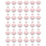 YELONA Duvet Pin Duvet Clips, Duvet Cover Pins Comforter Clips with Soft Fabric Material, Double Sided Pin Fasteners with Long and Short Nails for Quilt, Cushions, Curtains - (Pink-Pack of 36)