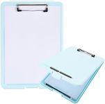 Flybold Blue Clipboard with Storage - Smooth, Sturdy and Durable Clipboard - Versatile Storage Clipboard Heavy Duty - Unique Design, Safe and Easy to Use - Spacious Compartment, 13.3x9.4 in