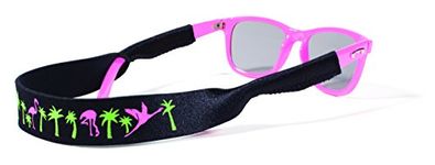 Croakies XL Eyewear Retainer, Flamingo Palm