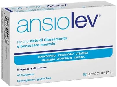 Specchiasol Ansiolev Integratore Benessere Mentale e Rilassamento, 45 Compresse