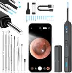 OXORA EarScope – Ear Cleaner – Ear Wax Removal Tool Camera – Earwax Remover Kit – Wireless Otoscope with LED Light – Ear Care Cleaning Products – iPhone and Android – Adults Kids Babies…