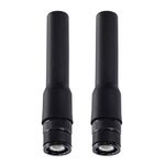 Bingfu Ham Radio BNC Male Soft Antenna Police Radio Scanner Antenna 2-Pack Compatible with Uniden SR30C Bearcat BC125AT BCD436HP BC75XLT BCD325P2 Police Radio Scanner Frequency Counter Two Way Radio