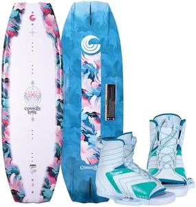 Connelly Wakeboard Package, Lotus 130cm w/ W's Optima - S/M (W's Size 3-6)