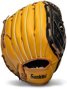 Franklin Sports Field Master Series Baseball Gloves, 14", Right Hand Throw