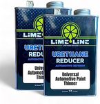 LiME LiNE Urethane Reducer 1/2 Gallon (1.9Ltr) for Thinning Automotive Basecoats and Primers