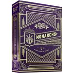 Theory11 Monarch Blue Playing Cards Limited Edition Poker Magic Collectible Monarchs Deck by Theory11 (Purple)