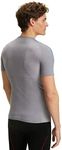 Falke Men's Standard Wool Tech Light Short Sleeve, Grey (Grey-Heather 3757)