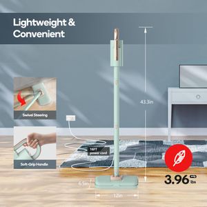 Newbealer Steam Mop and Handheld Cleaner – Multi-Purpose Floor Steamer