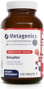 Metagenics Sinuplex - Healthy Respiratory Support* - with Vitamin C, Stinging Nettle Extract, N-Acetylcysteine, Quercetin & More - Immune Supplement with VIT C* - 120 Tablets