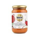 Biona Organic Tikka Masala Simmer Sauce, 350 ml (pack of 6)