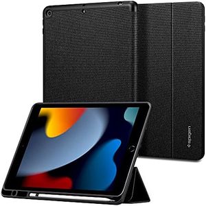 Spigen Cover UrbanFit Compatibile con iPad 10.2 Polici, 2021 9 Generazione / 2020 8 Generazione / 2019 7 Generazione - Nero