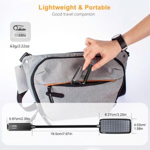Gritin 9 LED Book Light – Portable Clip-On Reading Lamp