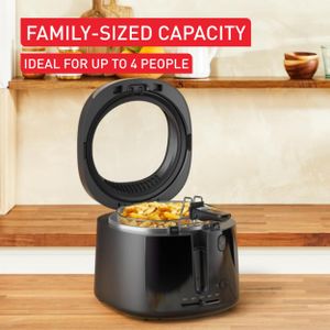 Tefal Vision Deep Fryer, 3L – Black