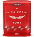Intelligentsia Coffee, Light Roast Ground Coffee - House 12 Ounce Bag with Flavor Notes of Milk Chocolate, Citrus, and Apple, Packaging May Vary