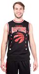 Ultra Game Men's NBA Jersey Sleeveless Muscle T-Shirt, Toronto Raptors, Black, XX-Large