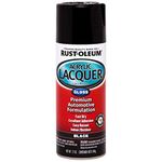 Rust-Oleum 253365 Automotive Acrylic Lacquer Spray Paint (340 g, Gloss Black)