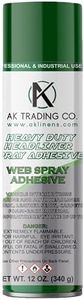AK TRADING CO. Heavy Duty Headliner Foam Spray Adhesive 12oz - High Temperature Resistant, VOC Compliant, Clear-Drying Formula
